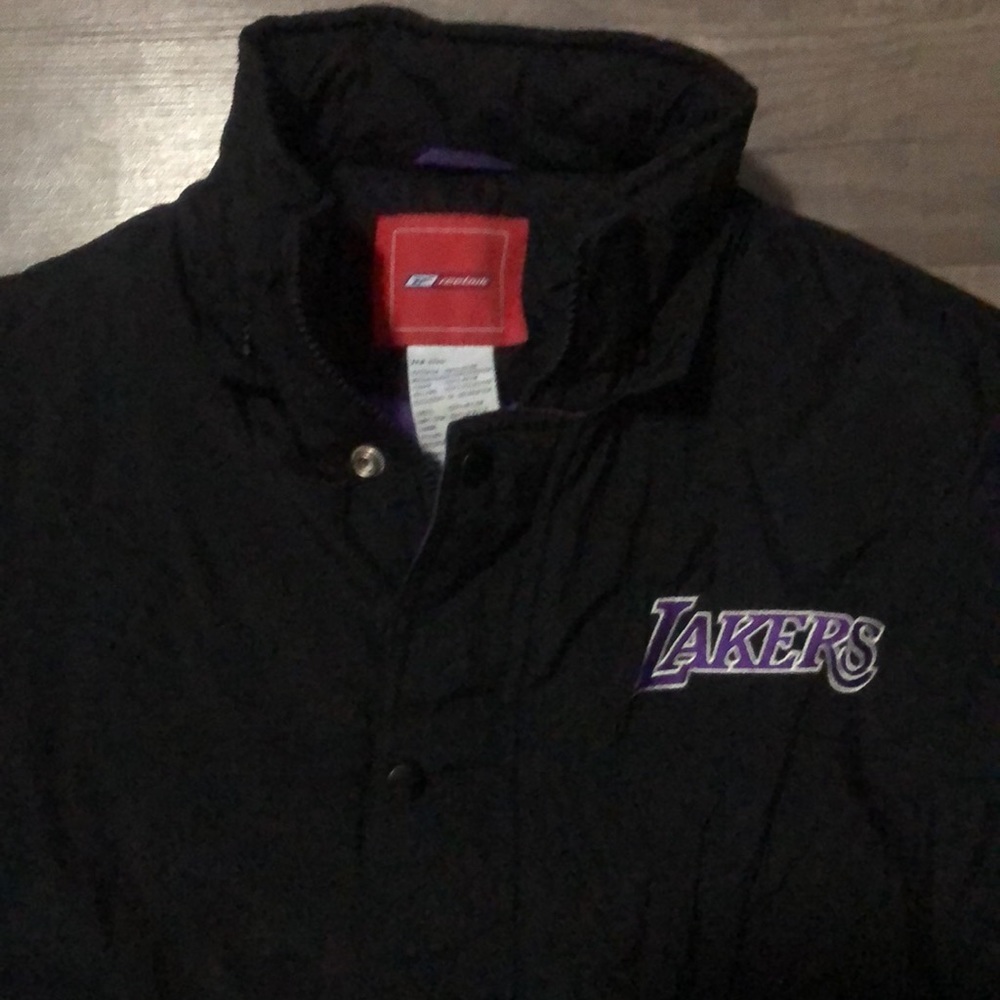 Reebok Lakers Puffer Jacket